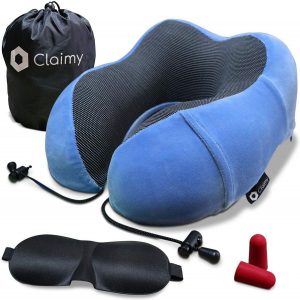 Almohada de viaje ergonómica