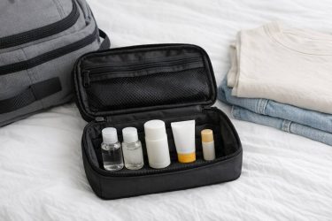 Cómo preparar un neceser minimalista de cuidado facial para viajar ligero Cómo preparar un neceser minimalista de cuidado facial para viajar ligero