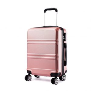 Maleta trolley rosa