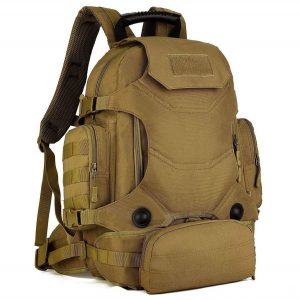 Mochila táctica con múltiples bolsillos